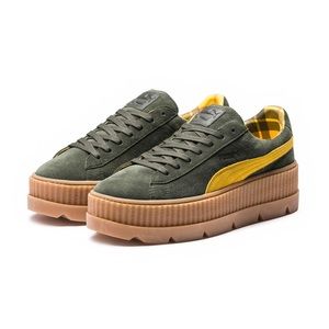 COPY - FENTY suede cleated creepers